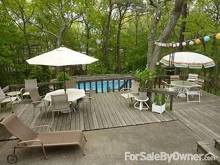 Multi-Level Deck in Back