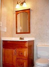 New fixtures in baths