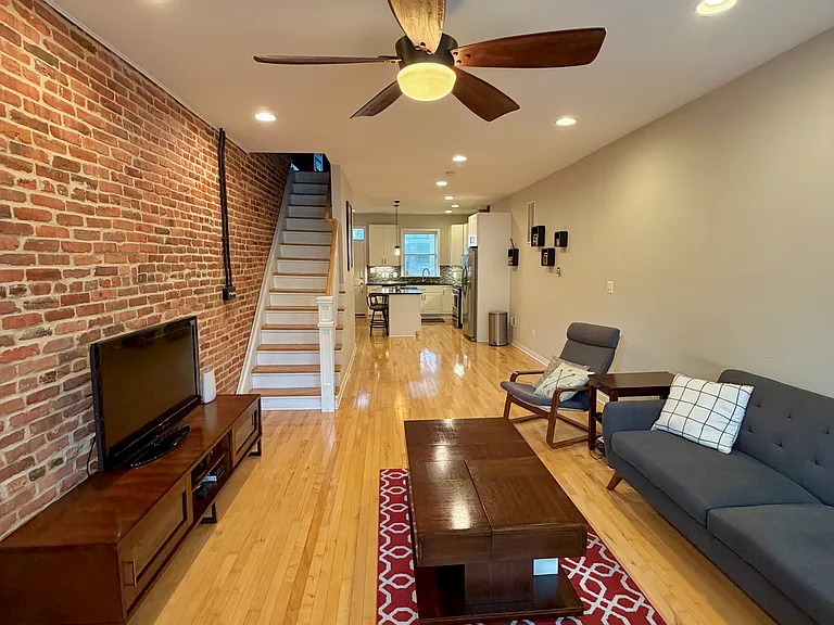 Open concept floor plan