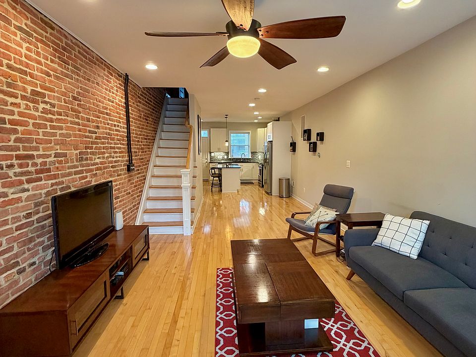 Open concept floor plan
