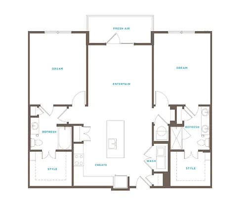 Floor plan B1