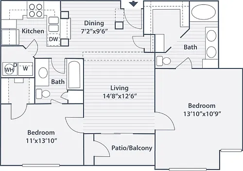 Floor plan B6