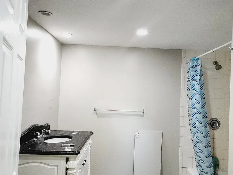 downstairs bathroom, very spacious