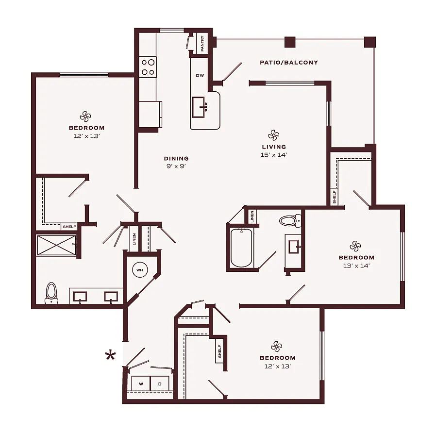 Floor plan Crawford