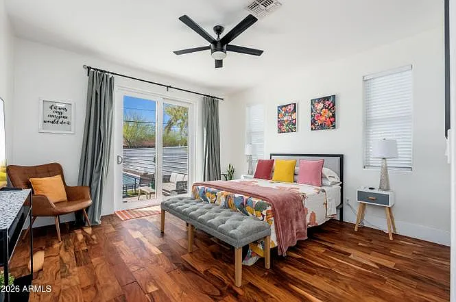 Primary Bedroom - Walks Off to Pool