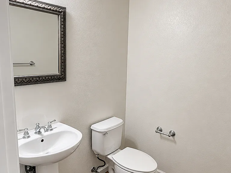 Half Bath downstairs.