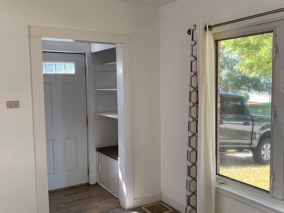 Living room and front door