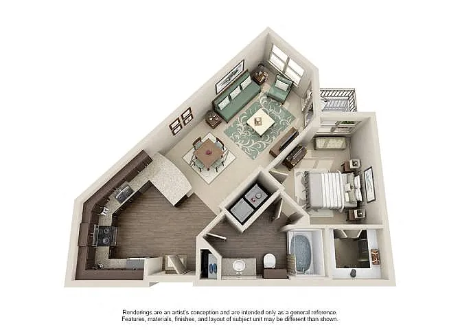 Floor plan A1C