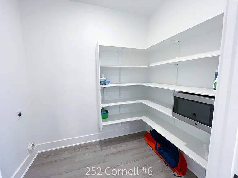Utilities room with washer and dryer hook up