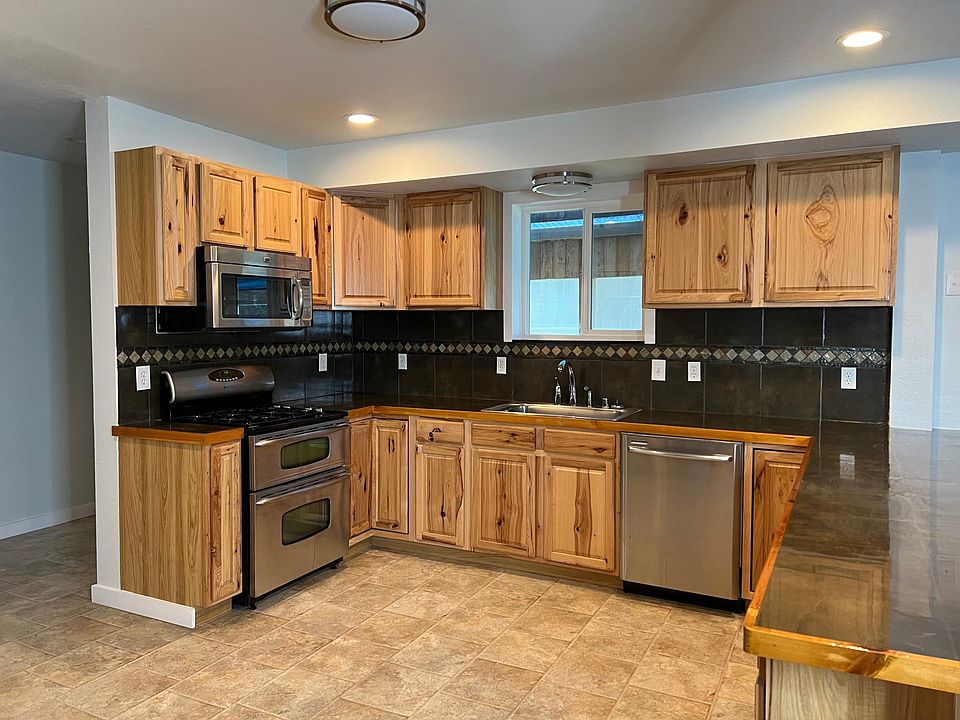 Large kitchen with plenty of storage