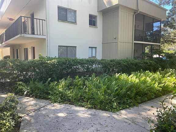 View from near Parking Space, Unit is first floor on the corner.