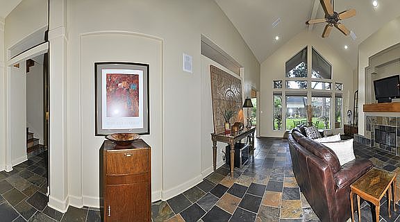 Tour the living area!