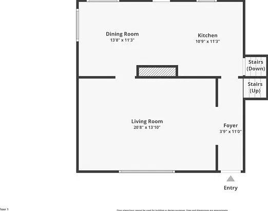 3 bed, 1.5 bath, 1323 sqft, $1,745 — Photo 3