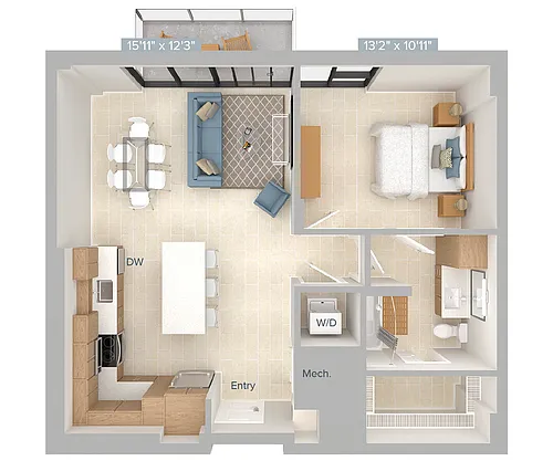 Floor plan A5-822