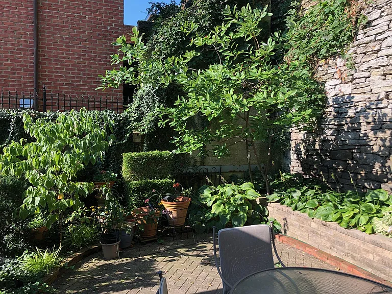 Brick Patio area