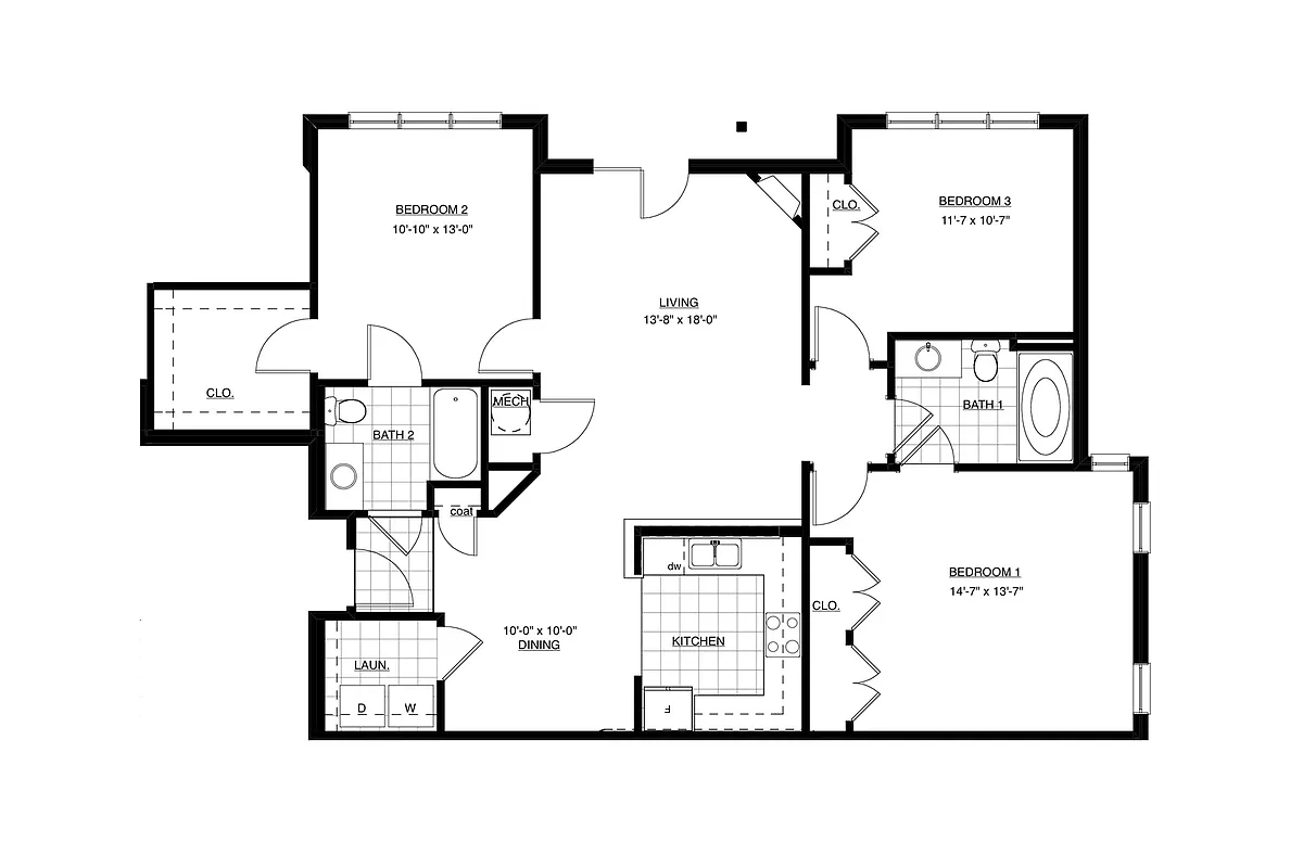Floor plan Chestnut