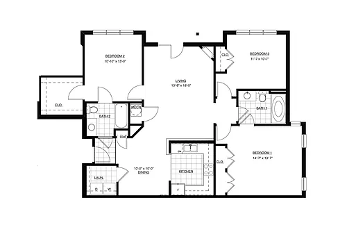 Floor plan Chestnut