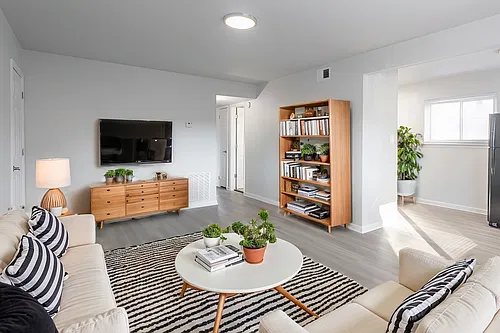 Floor plan 1BD 1BA