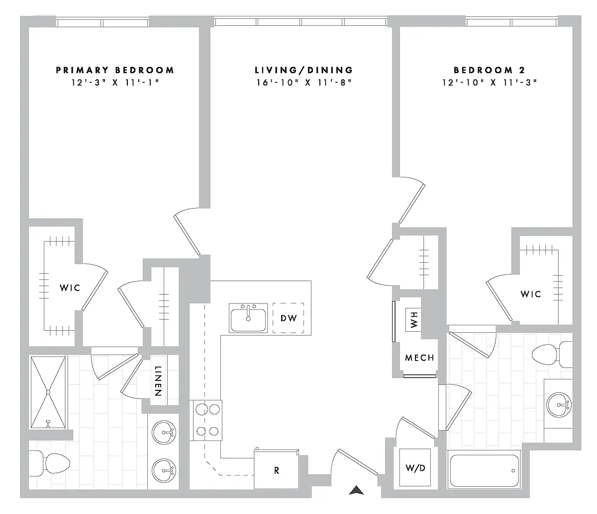 Floor plan B15