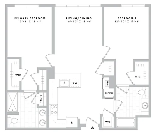 Floor plan B15