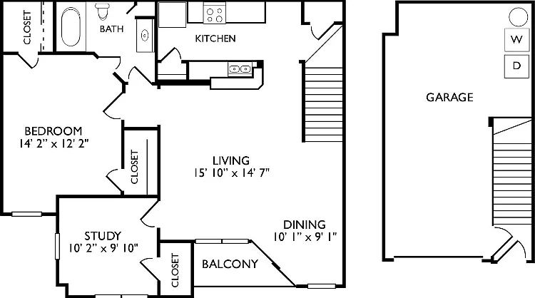 The Newport Floorplan Diagram
