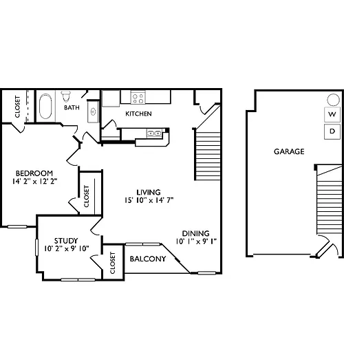 Floor plan The Newport
