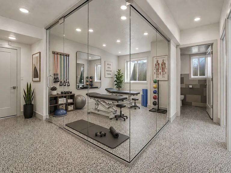 Conference room, office 4 or physical therapy room, many options.