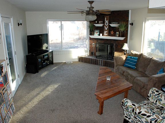 Living Room with Fireplace
