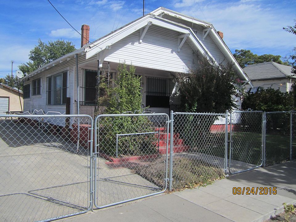 Front and side of house