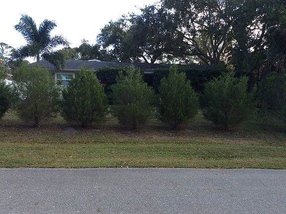 Street view with vegetation