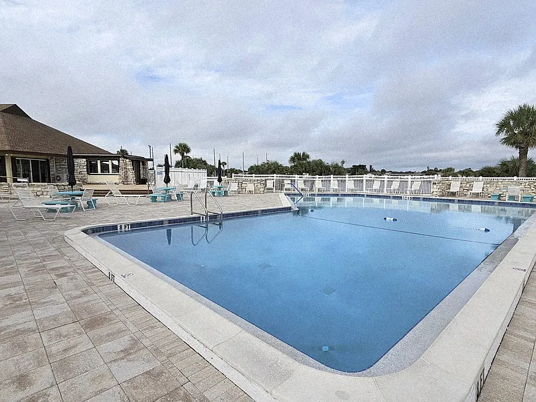 Heated pool