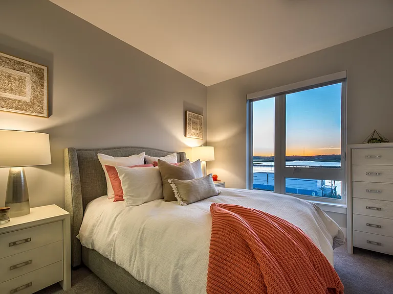 Bedroom with Sunset View