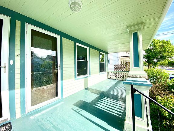 Western facing Front Porch