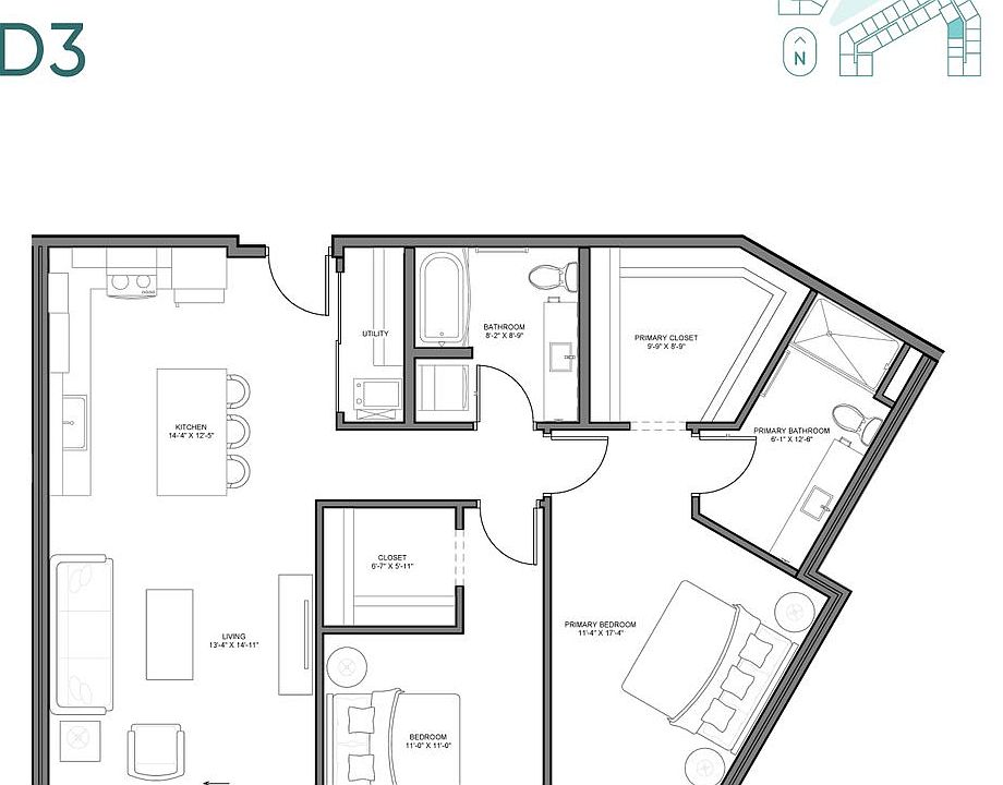 1st image of 9324 S Breakwater Blvd #308N