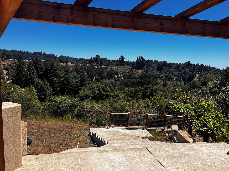 Stunning canyon views on primary yurt's private patio