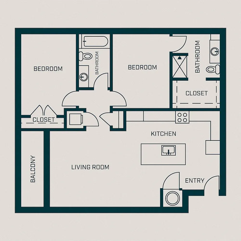 Floor plan The Concord