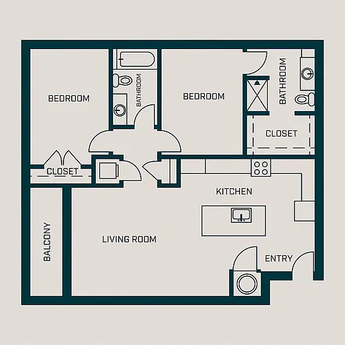 Floor plan The Concord