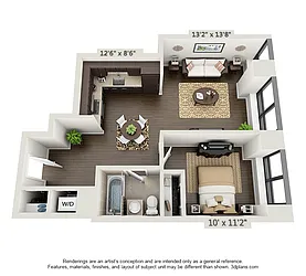 Rented by UDR