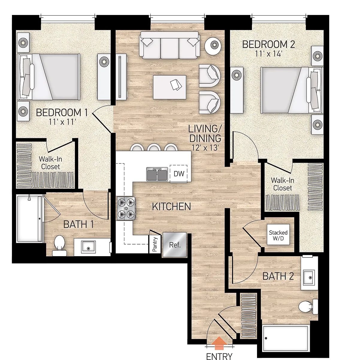 Floor plan Plan 58