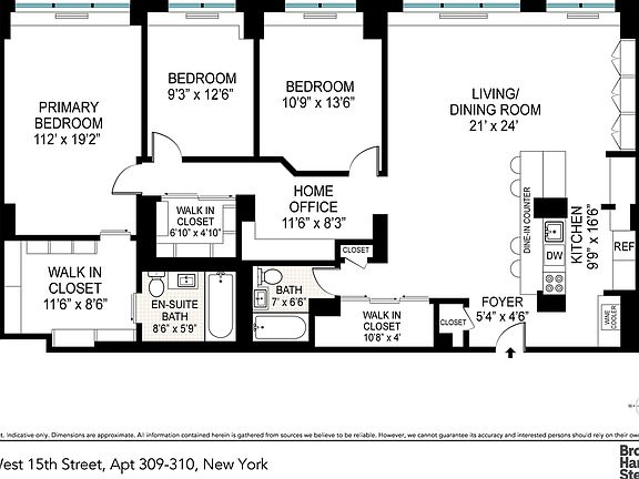 2nd image of 10 W 15th St APT 309/310