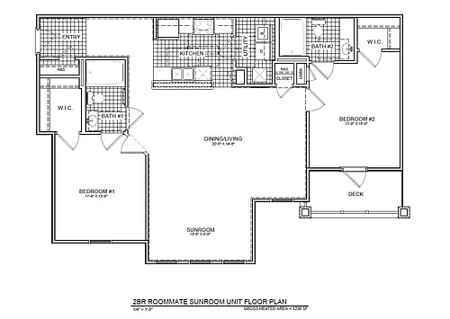 Floor plan Cloudy Skies