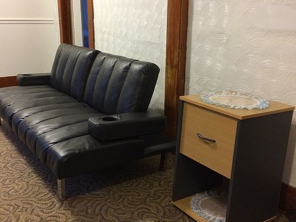 Living/Dining Area Futon & End Table