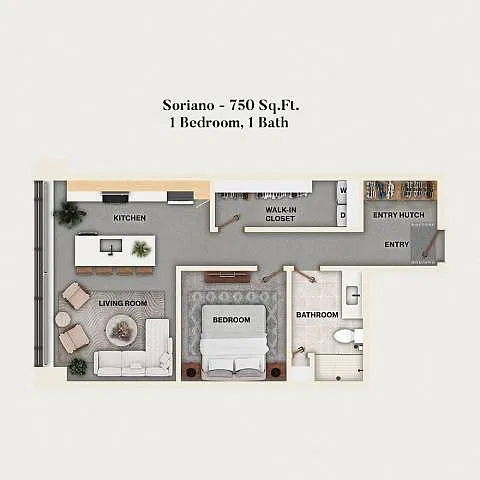 Floor plan A10 - Soriano