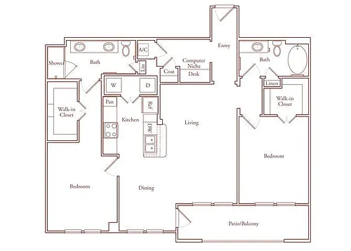 Floor plan B23
