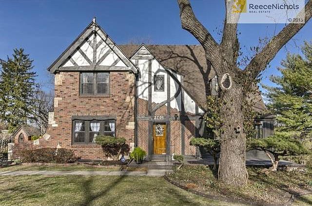 Are you looking for a home with some character?  This house was built in 1929 and fashioned after homes in the Brookside area.