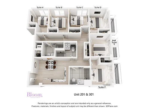 Floor plan D