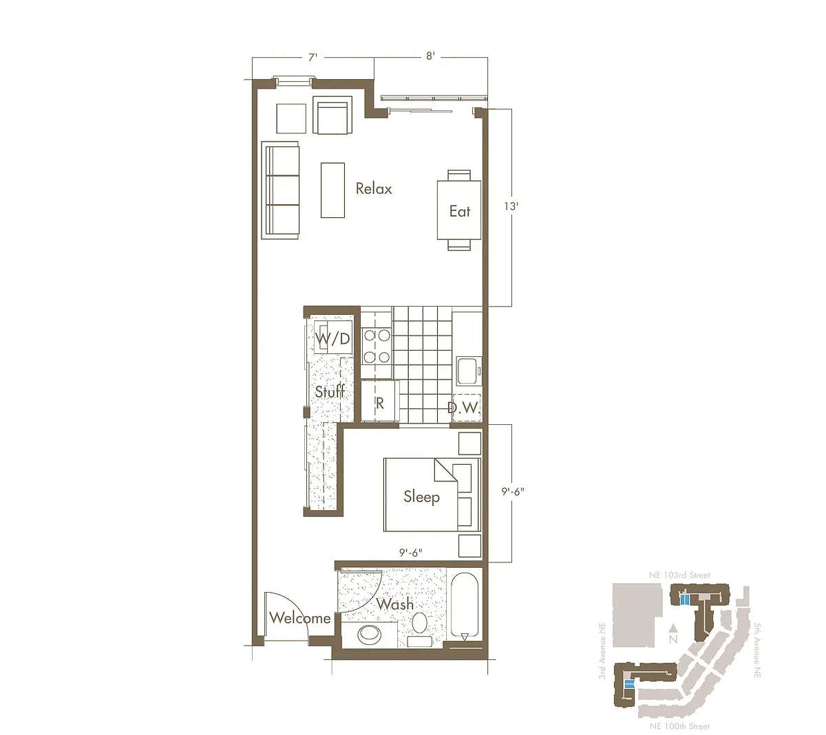 Floor plan U4