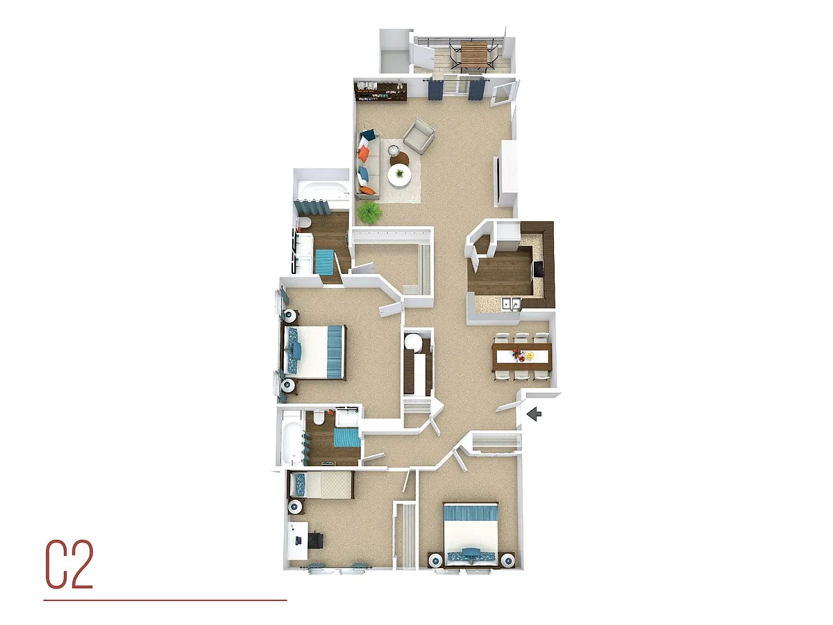 Floor plan C2