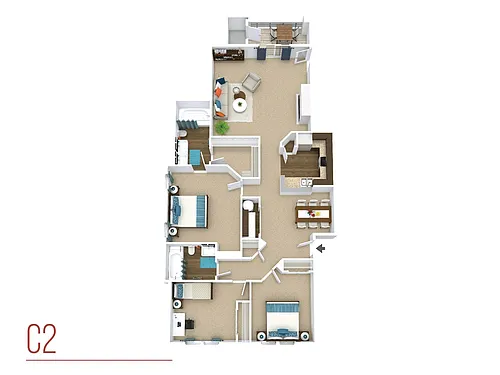 Floor plan C2
