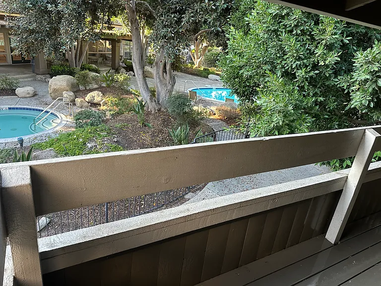 View from balcony